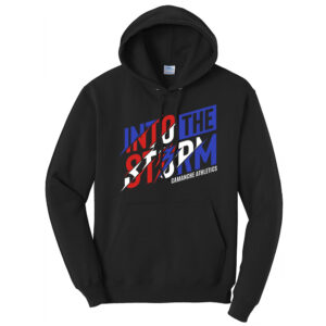 Storm Unisex Fleece Hooded Sweatshirt-Black