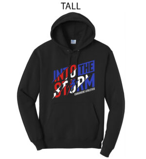 Storm Tall Fleece Hooded Sweatshirt-Black
