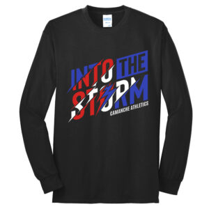 Storm Unisex Cotton Long Sleeve Tee-Black