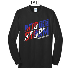 Storm Tall Cotton Long Sleeve Tee-Black