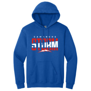 Storm Unisex Fleece Hooded Sweatshirt-Royal