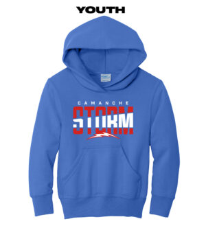 Storm Youth Fleece Hooded Sweatshirt-Royal
