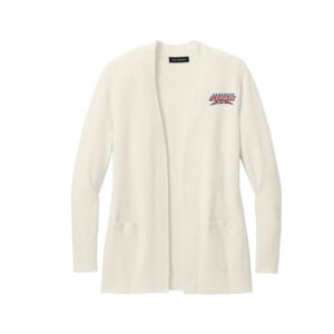Storm Port Authority Women’s Easy Care Open-Front Cardigan Sweater-Oatmeal Heather