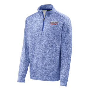 Storm Sport-Tek PosiCharge Electric Heather Fleece 1/4-Zip Pullover Men-True Royal
