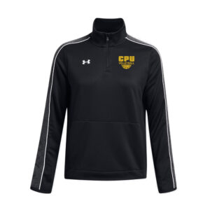 CPU Volleyball Under Armour Women’s UA Command Warm Up 1/4 Zip-Black/White