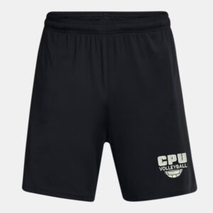 CPU Volleyball Under Armour Men’s UA Tech Vent 7″ pocketed  Shorts-Black