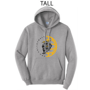 CPU Volleyball Tall Fleece Hooded Sweatshirt-Athletic heather