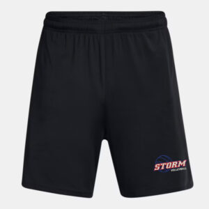 Camanche Volleyball Under Armour Men’s UA Tech Vent 7 pocketed  Shorts-Black