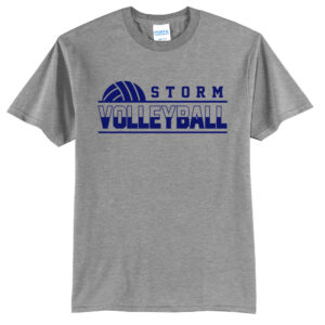 Camanche Volleyball Unisex Short Sleeve Tee-Athletic Heather Grey
