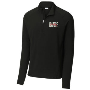 DCG Dance Sport-Tek Sport-Wick Men Flex Fleece 1/4-Zip-Black