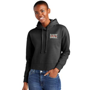 DCG Dance Women’s VIT Fleece Hoodie Crop-Black