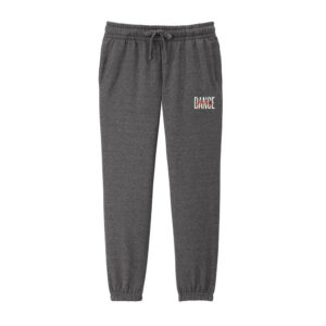 DCG Dance District Women’s V.I.T. Fleece Sweatpant-Heathered Charcoal
