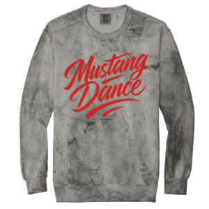 DCG Dance Comfort Colors Color Blast Crewneck Sweatshirt-Smoke