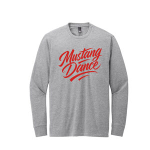 DCG Dance Unisex District Perfect Blend CVC Long Sleeve Tee-Light Heather Grey