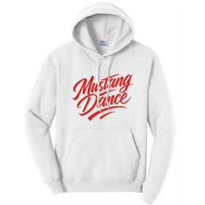 DCG Dance Unisex Fleece Hooded Sweatshirt-White