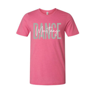DCG Dance Unisex Premium Short Sleeve Tee-Heather Candy Pink