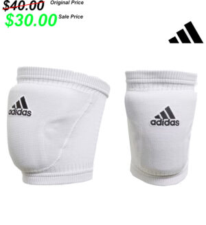 DN Volleyball Adidas Primeknit volleyball knee pads (pair)- WHITE