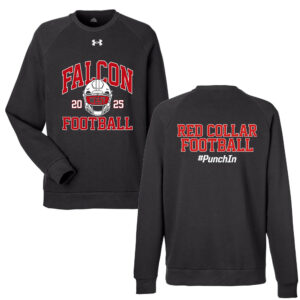 DW Football Under Armour UA Rival Fleece Crewneck Sweatshirt Adult-Black