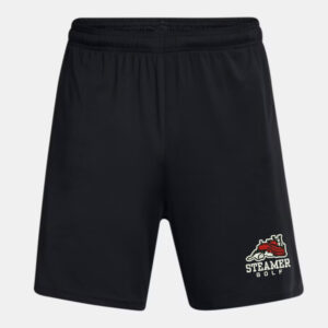 Fulton Golf Under Armour Men’s UA Tech Vent 7″ pocketed  Shorts-Black