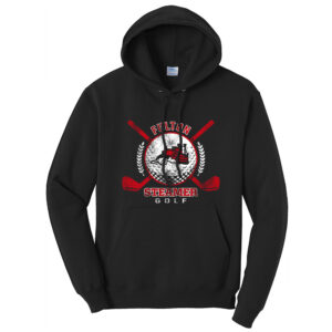 Fulton Golf Unisex Fleece Hodoed Sweatshirt-Black