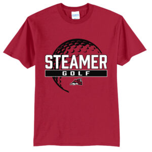 Fulton Golf Unisex Short Sleeve Tee-Red