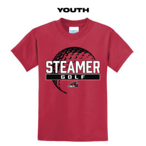 Fulton Golf Youth Short Sleeve Tee-Red