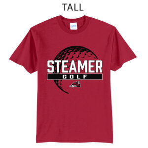 Fulton Golf Tall Short Sleeve Cotton Tee-Red