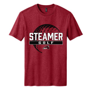 Fulton Golf Unisex premium Short Sleeve Tee-Red Fleck