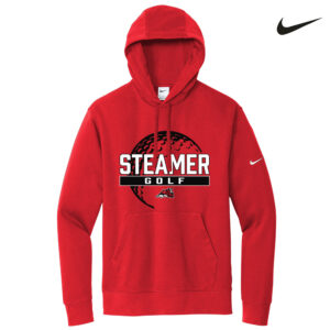 Fulton Golf Nike Club Fleece Sleeve Swoosh Pullover Hoodie Adult-Red
