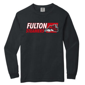 Fulton Comfort Colors Heavyweight Ringspun Long Sleeve Tee Unisex-Black