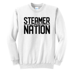 Fulton Unisex Fleece Crewneck Sweatshirt-White