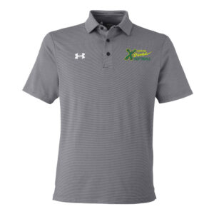 Xtreme Softball Under Armour DRIVE Team Stripe Premium Polo – BLACK (M-3X)