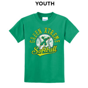 Xtreme Softball Youth Short Sleeve Tee-Kelly