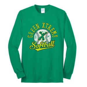 Xtreme Softball Unisex Cotton Long Sleeve Tee-Kelly