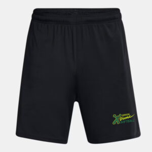 Xtreme Softball Under Armour Men’s UA Tech Vent 7″ pocketed  Shorts-Black