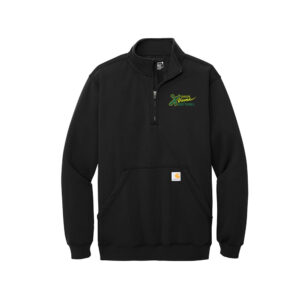 Xtreme Softball Carhartt Men Midweight 1/4-Zip Mock Neck Sweatshirt-Black
