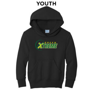 Xtreme Softball Youth Fleece Hooded Sweatshirt-Black