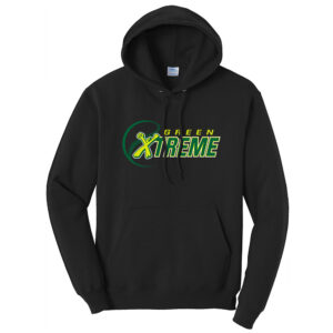 Xtreme Softball Unisex Fleece Hooded Sweatshirt-Black