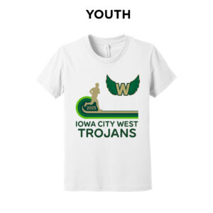 West Youth premium Short Sleeve Tee-White