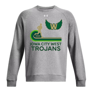 West Unisex Under Armour UA Rival Fleece Crewneck Sweatshirt-Castlerock