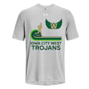 West Under Armour short sleeve Men’s Team Tech Tee-Mod Grey