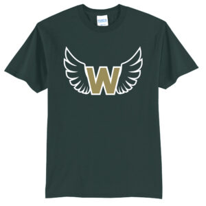 West Unisex Short Sleeve Tee-Dark Green