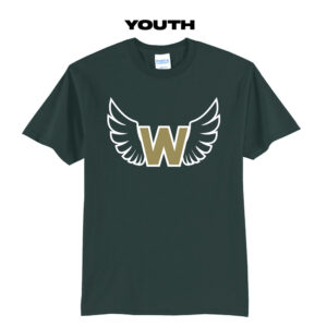 West Youth Short Sleeve Tee-Dark Green