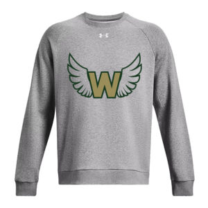 West Under Armour UA Rival Fleece Crewneck Sweatshirt Adult-Castlerock