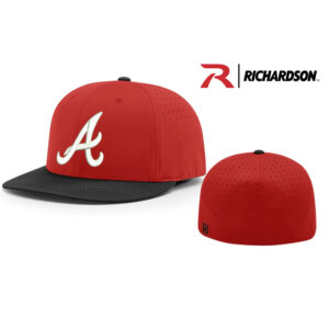 QC Knights BB Richardson Pro Lite FlexFit Cap Combo-Red/Black