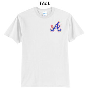 QC Knights BB Tall Short Sleeve Tee-White
