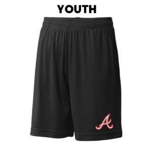 QC Knights BB YOUTH Sport-Tek PosiCharge Competitor Pocket Short-Black
