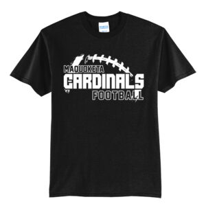 Maq Football Unisex Short Sleeve Tee-Black