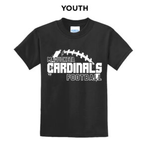 Maq Football Youth Short Sleeve Tee-Black