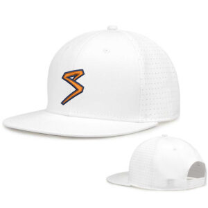 Sluggers Softball The Game Perforated GameChanger Snapback Cap-White